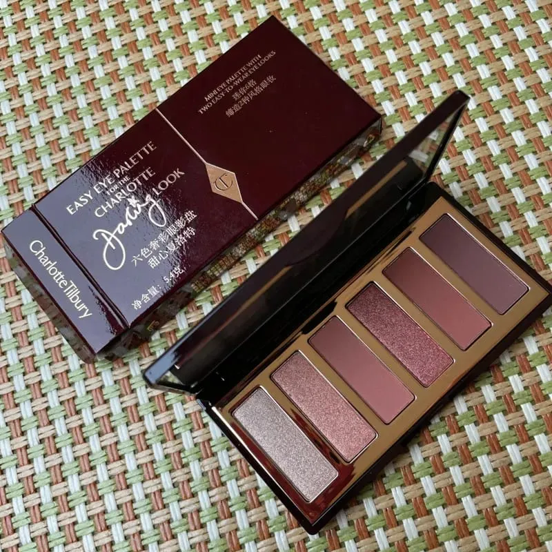 Mode Bestseller CT Merk Make-up 6 Kleuren Oogschaduw Disc 8.2g Matte Parel Afwerking Naakte Kleur Serie Schoonheid oog Cosmetica