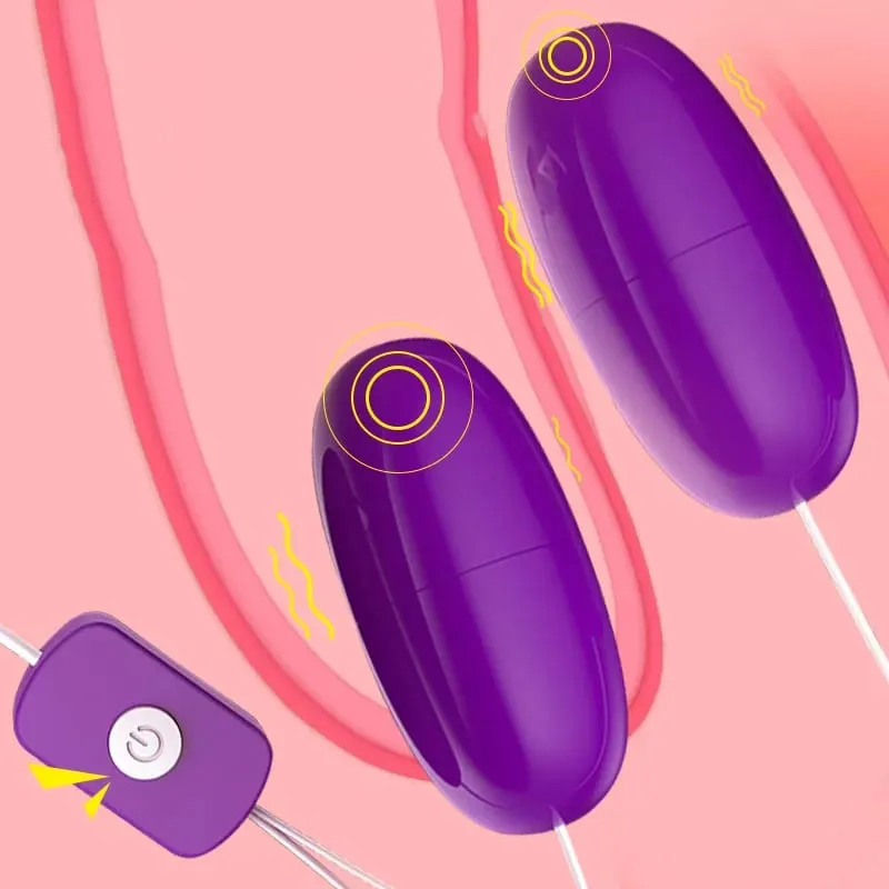 Double Tongue Vibrator Jump Eggs Liping Clitoris Stimulator USB Power Προϊόν για ενήλικες Σεξουαλικά παιχνίδια για γυναίκες Αυνανισμός κόλπου