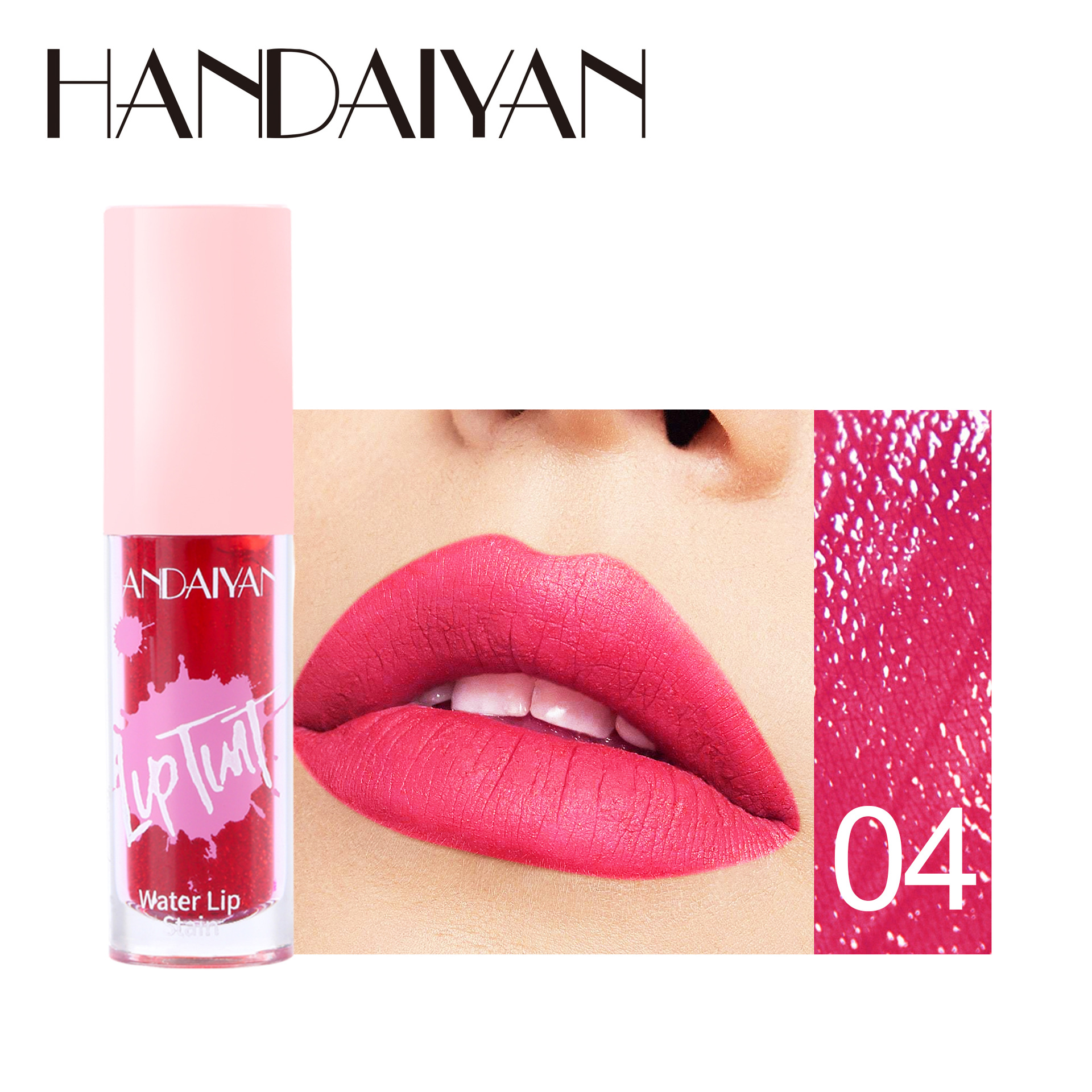 Πολλαπλές χρήσεις 6 χρωμάτων Lip Gloss Cheek Tint Μεγάλης διάρκειας Ενυδατική Βαφή χειλιών Blush Μακιγιάζ Lip Stain Glossy Lipgloss Cosmetics