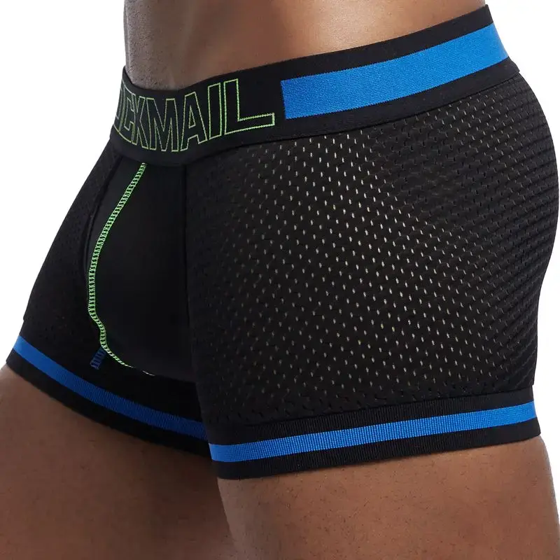 Man Underpants Boxershorts Mesh Nylon Men Boxers Male Breathable Underwear Men’s Panties Boxer Quick Dry Sports Fitness