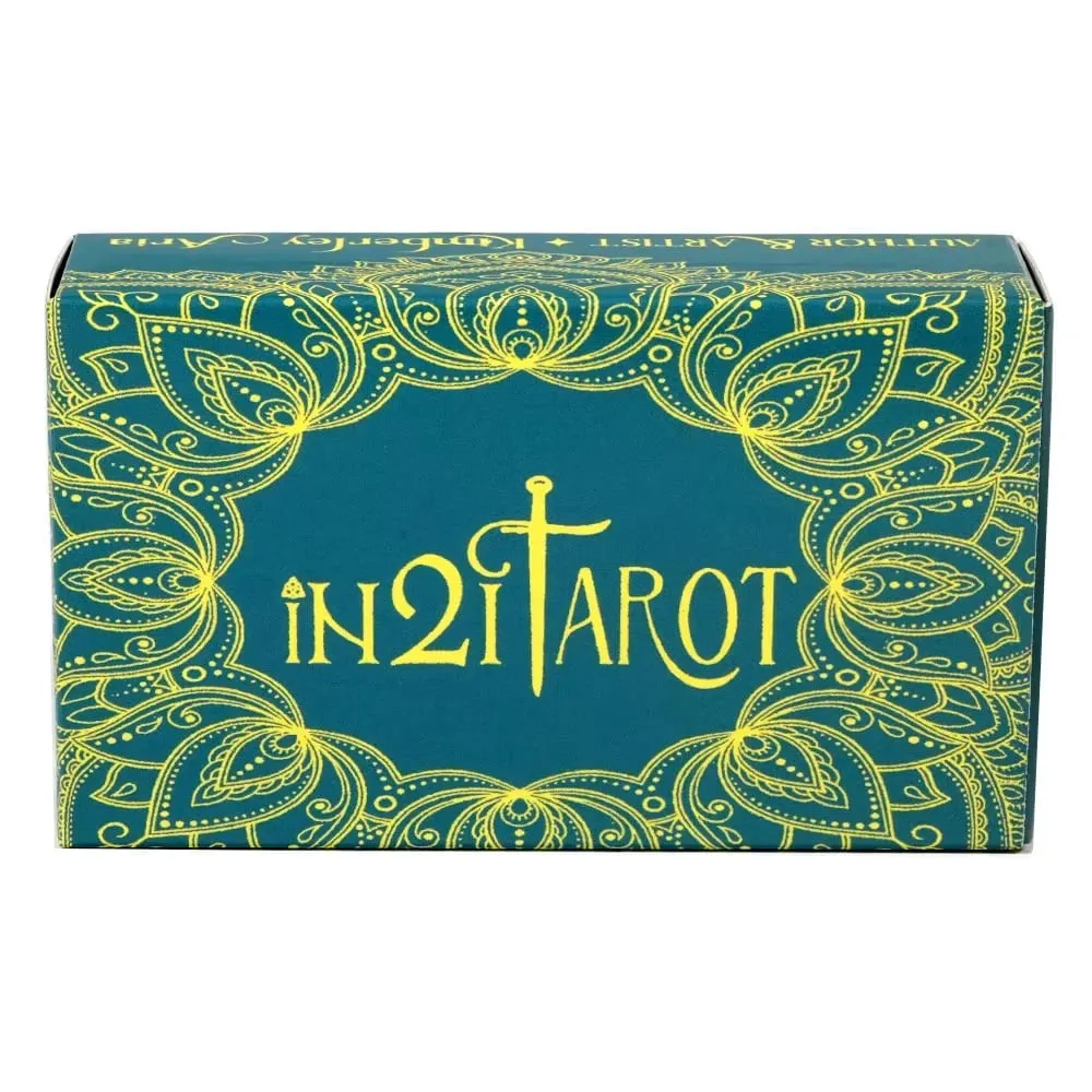 iN2IT Tarot pakli kulcsszavakkal Tarot kártyák Oracle kártyák kezdőknek és gyakorlóknak minden szinten megfelelő társasjáték