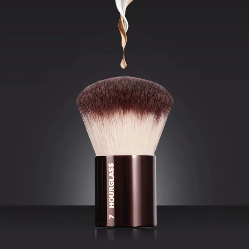 1pc HG Pro Foundation retra Makeup brushes Powder contour Blusher Make up brush metal handle Highlight Bronzer high end Walang kahon