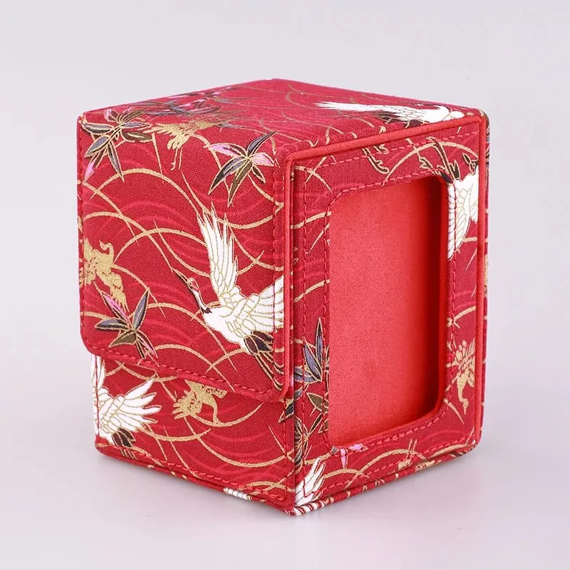 120+ Trading Card Deck Box με παράθυρο προβολής MTG PTCG TCG Επιτραπέζια παιχνίδια Συλλεκτικές θήκες για κάρτες YGO Magnetic Organizer Case Δώρο