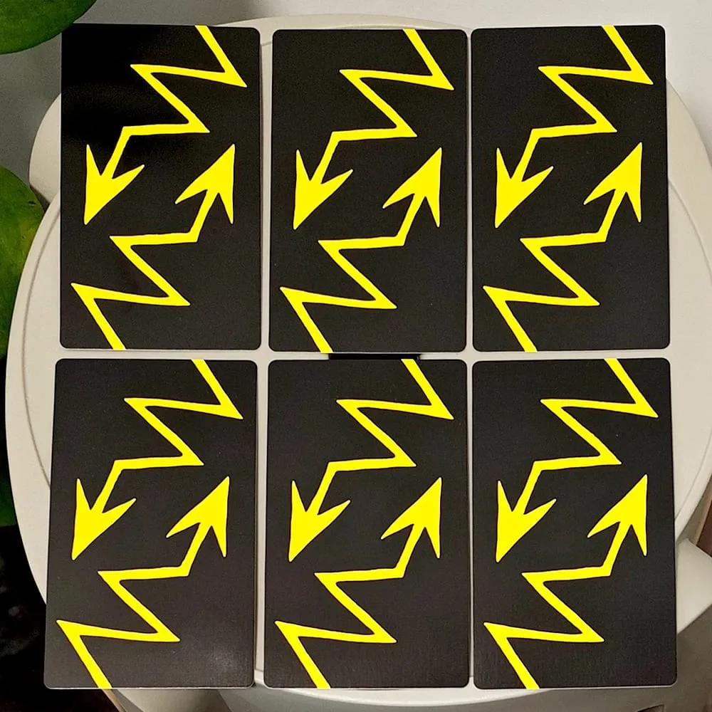 12*7cm Tower Takeover Deck Tarot in Rigid Box Μοναδικό σετ Ταρώ 79 καρτών για Μεταμόρφωση & Απελευθέρωση Διπλό ανάγλυφο