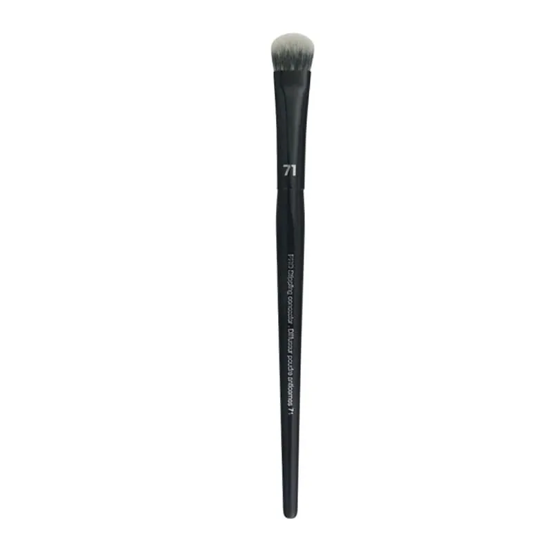 1 Buah Alat Kuas Eye Shadow Kontur Bedak Foundation Miring Riasan Ultra Lembut Blender Meruncing Highlight Eye Brow Shadow