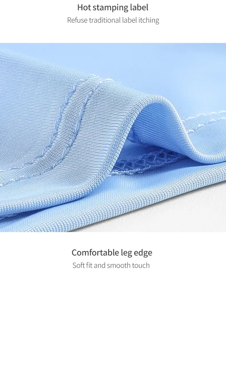 Men's ice silk sports underwear men's summer thin wear leg running breathable large size extended wear crotch boxers
