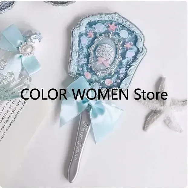 Flower Knows Shell Pearl Collection Mirror אבקת שפתון מבריק היילייטר קוסמטי איפור סטים