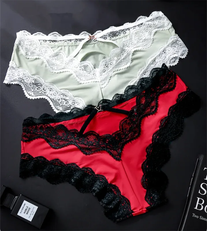 New adults 18 plus size cuecas masculino Lace 3D convex bag sexy men's underwear high elasticity string homme ice silk man thong
