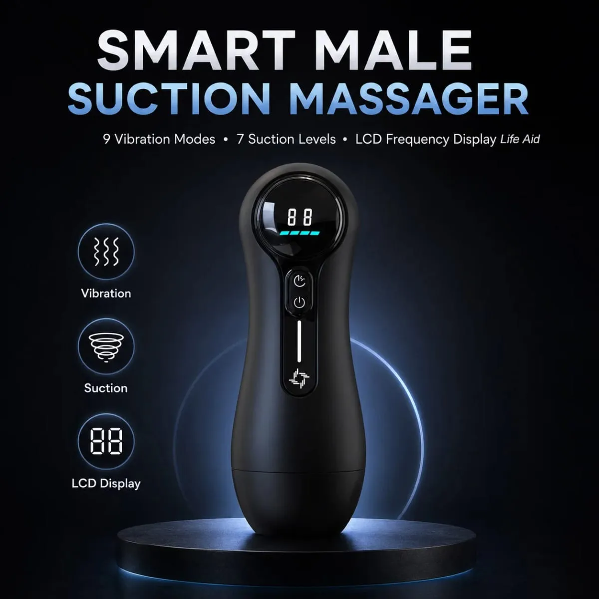 Automatic Male Vibration Masturbator Blowjob Sucking Machine Masturbation Cup Silicone Vaginal Sex Toys for Men Adult Goods — image 6