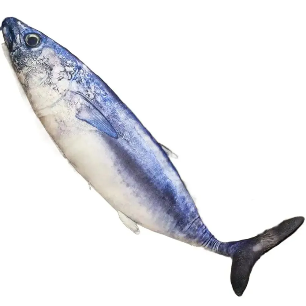 PP כותנה הדמיית דגי ים ממולאים דגי ים רכים ממולאים סורי סלמון דגי שינה כרית שינה בנות מתנת חג המולד