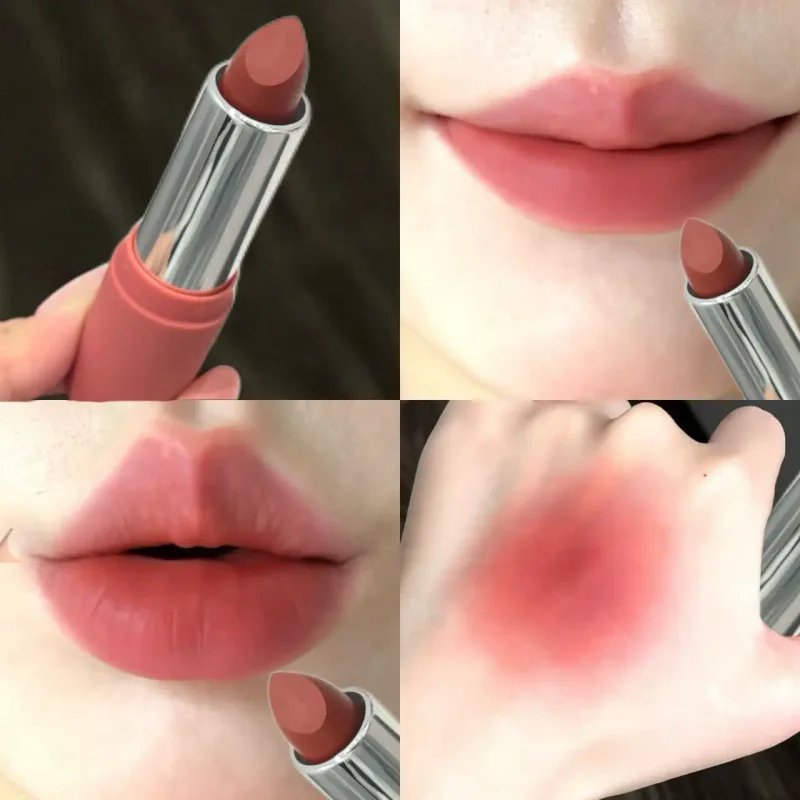 Herorange Sheer Matte Lipstick Soft Texture Non Drying Long Lasting Transfer Proof Natural Tones for All Skin Tones