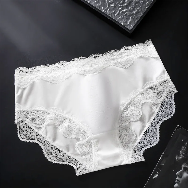 adults 18 plus Satin Sexy men's underwea lace 3D pocket cuecas masculino bow calzoncillos hombre elasticity sexys shopping tøy