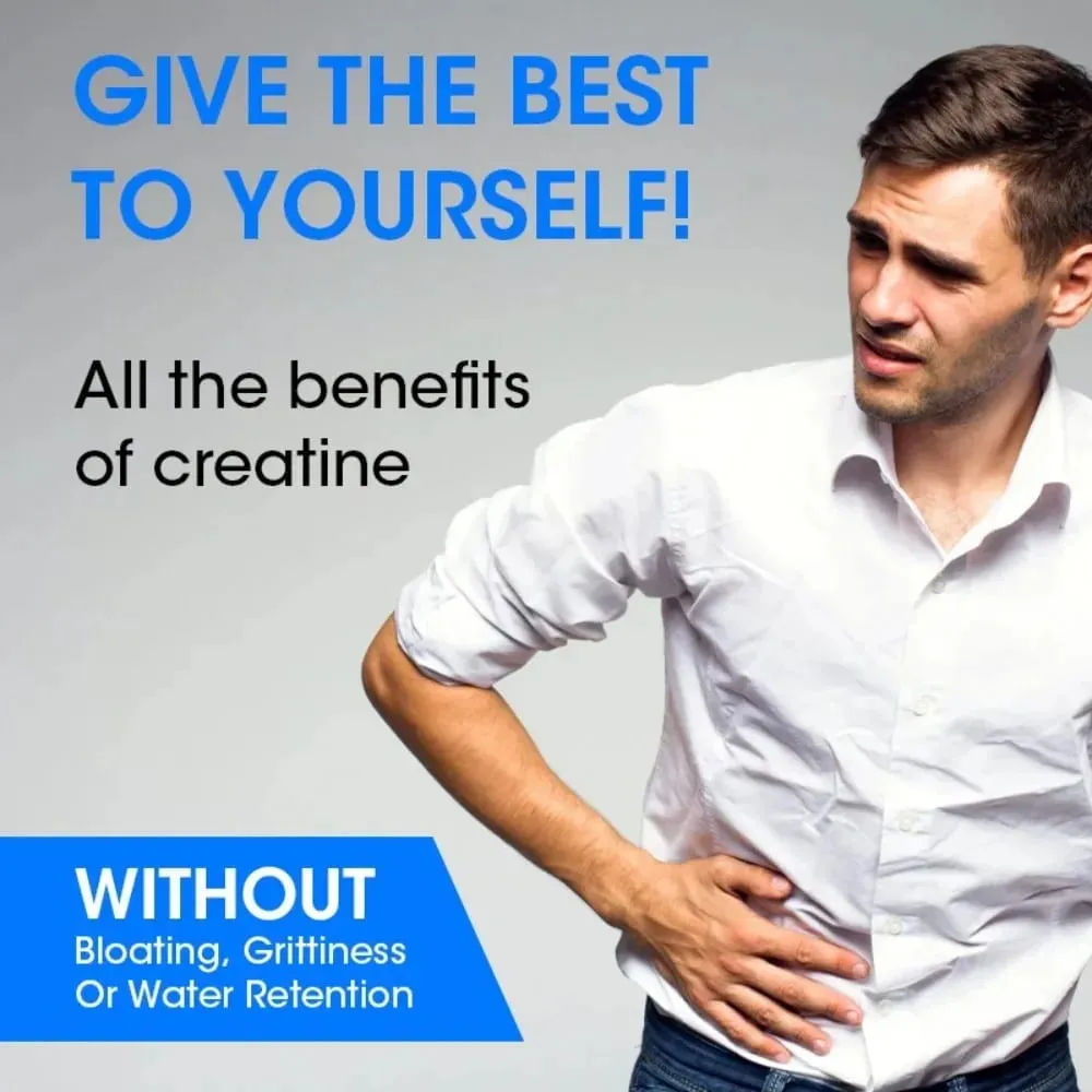 Creatine Monohydrate - Improves Performance Muscle Growth and Recovery