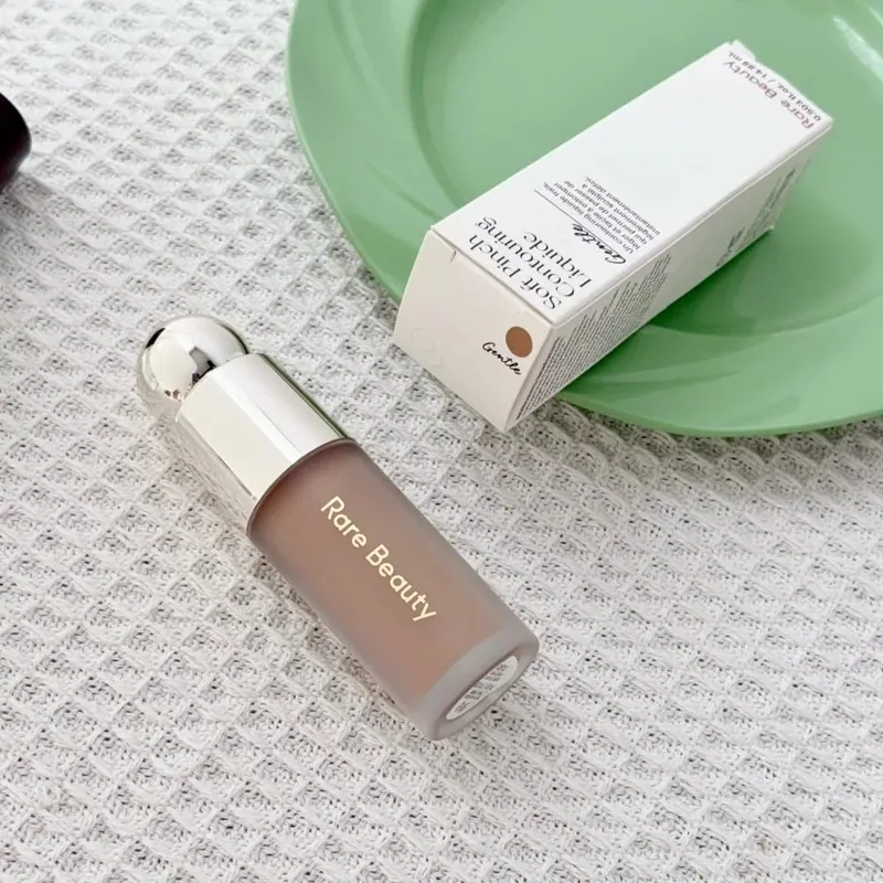 Rare Beauty 3D Face Contour Liquid Bronzer Shade Smooth Highlight Καθρέφτης Διαρκής Φυσική Σκιά Μύτης Αδιάβροχο Brighten Μακιγιάζ