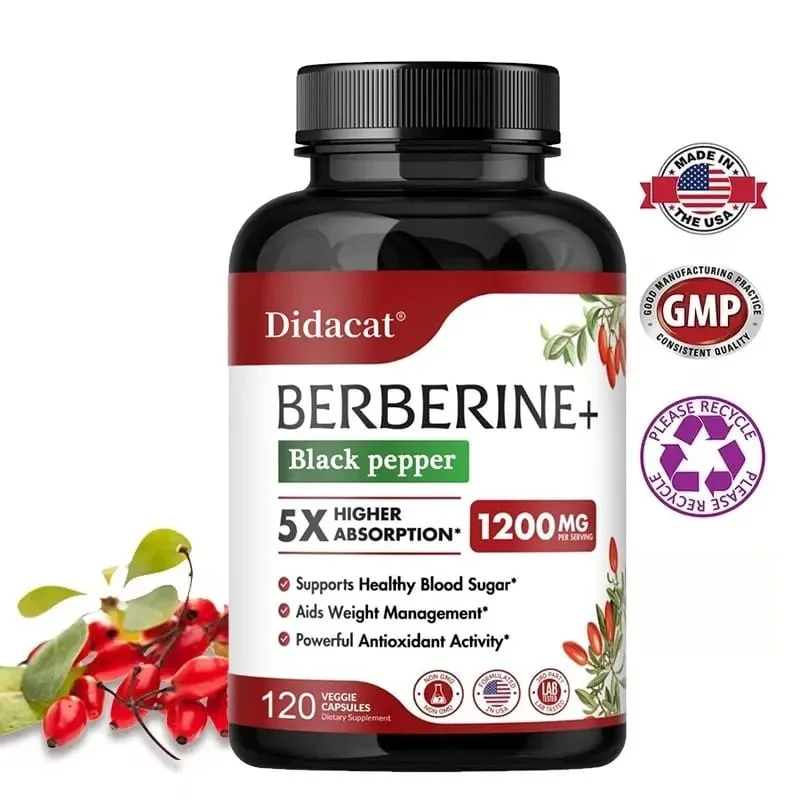 Berberine HCl Supplement - for Metabolis