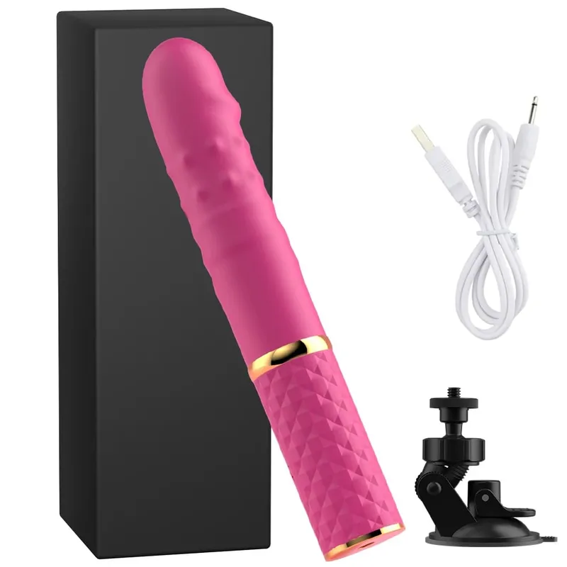 דחיפה אוטומטית G Spot דילדו מכונות סקס כוס יניקה ויברטור 10 דחפים מצב דגדגן נרתיק גירוי אנאלי צעצועים למבוגרים — image 13