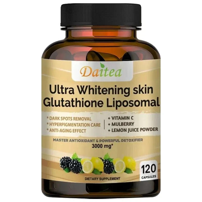 Collagen Glutathione Capsules - Powerful Antioxidants That Help Immune Function Skin Health Beauty Youthfulness and Repair
