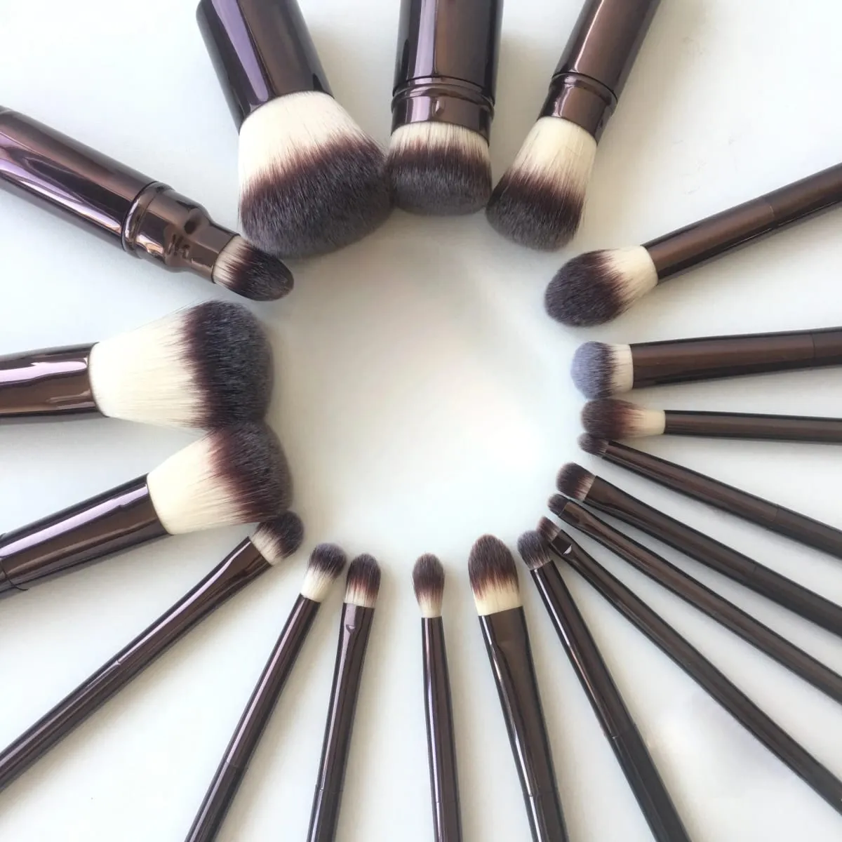 1pc HG Pro Foundation retra Makeup brushes Powder contour Blusher Make up brush metal handle Highlight Bronzer high end Walang kahon
