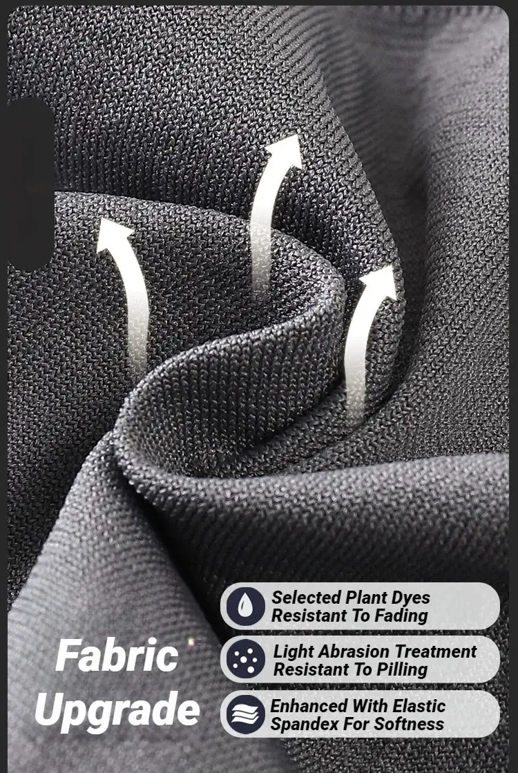 Men's 5 Pcs Plain Color Boxer Briefs Breathable High Elastic Comfortable Soft Skin‑Friendly Casual Underwear Underpants For Men