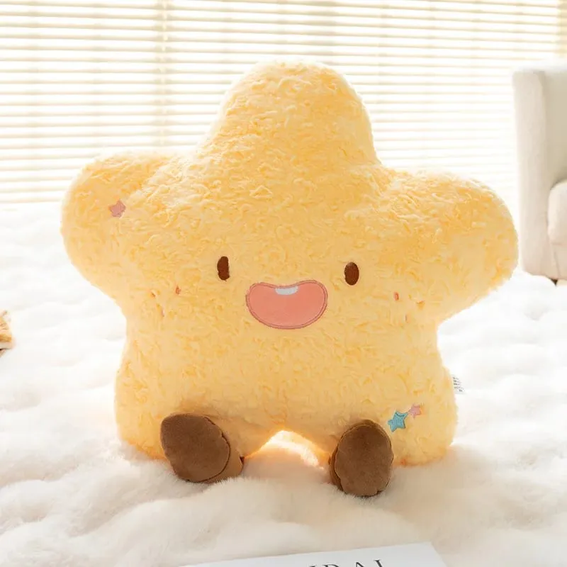 45cm Cute Rainbow Cloud Sun Moon Star Throw Μαξιλάρι Rainbow Λούτρινο παιχνίδι Διακόσμηση κρεβατοκάμαρας Μαξιλάρι κούκλας καναπέ