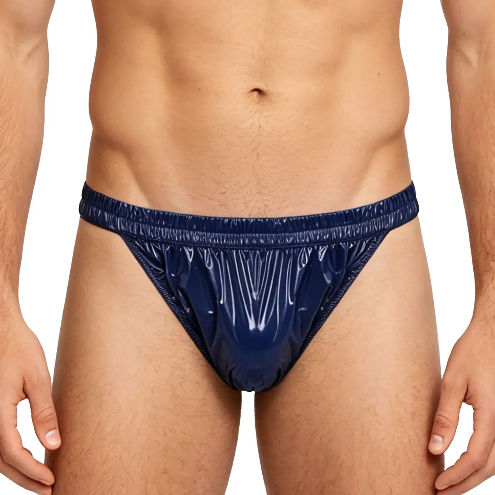 Mens Waterproof Swim Briefs Elastic Waistband Bikini Briefs Swim Bottoms Swimming Surfing Sunbathing Swimwear Bathing Suit