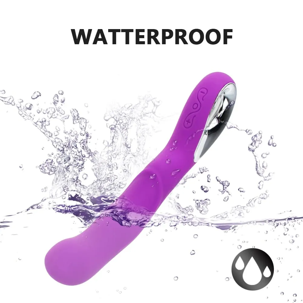 G Spot Dildo Vibrator G Spot ממריץ נרתיקי דגדגן כוס לעיסוי עמיד למים שרביט קסמים נטען צעצוע מין לנשים