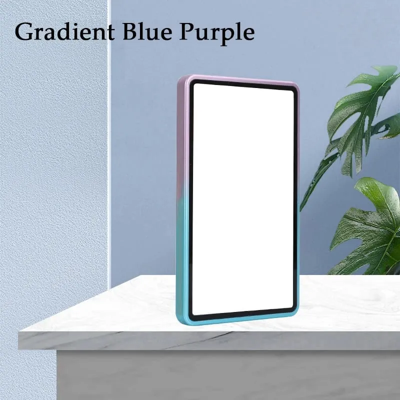 Casing Pelindung Kartu Bertingkat Aloi Aluminium Warna Gradien untuk Tempat Pajangan Bumper Kartu Perdagangan Tahan Gores UV & BGS PSA/BGS