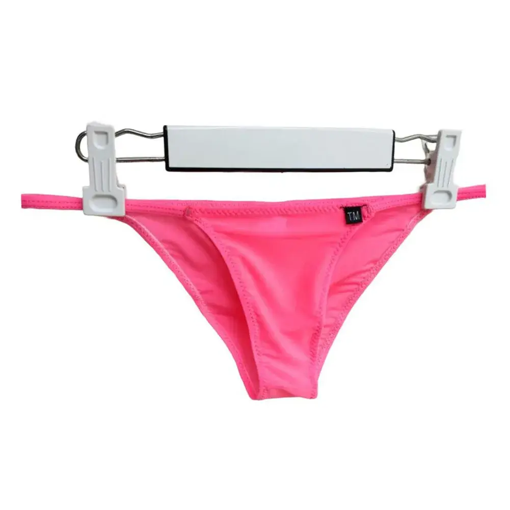 Men Solid Color Thin Soft Breathable Very Hot Lingerie Gay Sissy Pouch Underwear Solid Underpants Panties Briefs Men's Clothing