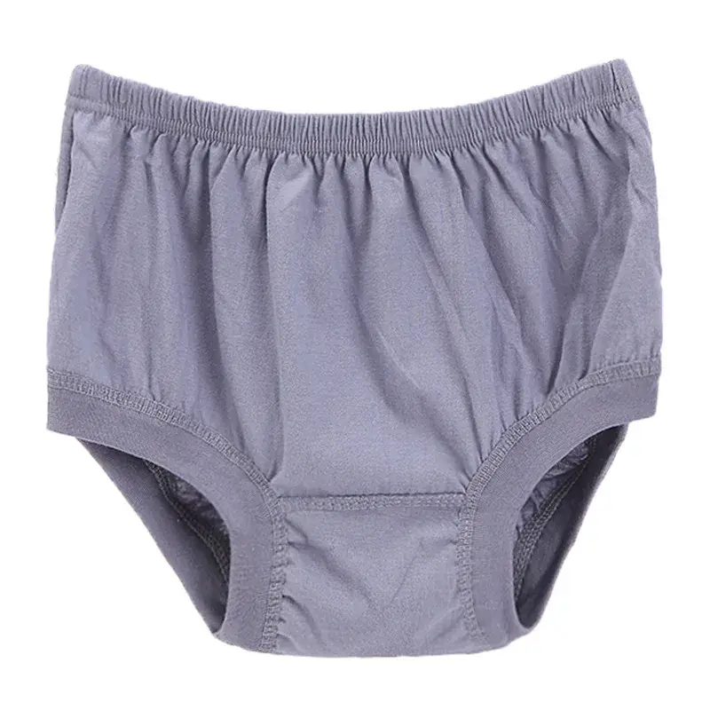 1pcs 100% Cotton Briefs Mens Comfortable Underpants Four Season Man Large Size Ventilate Underwear Male High Waist Panties Short