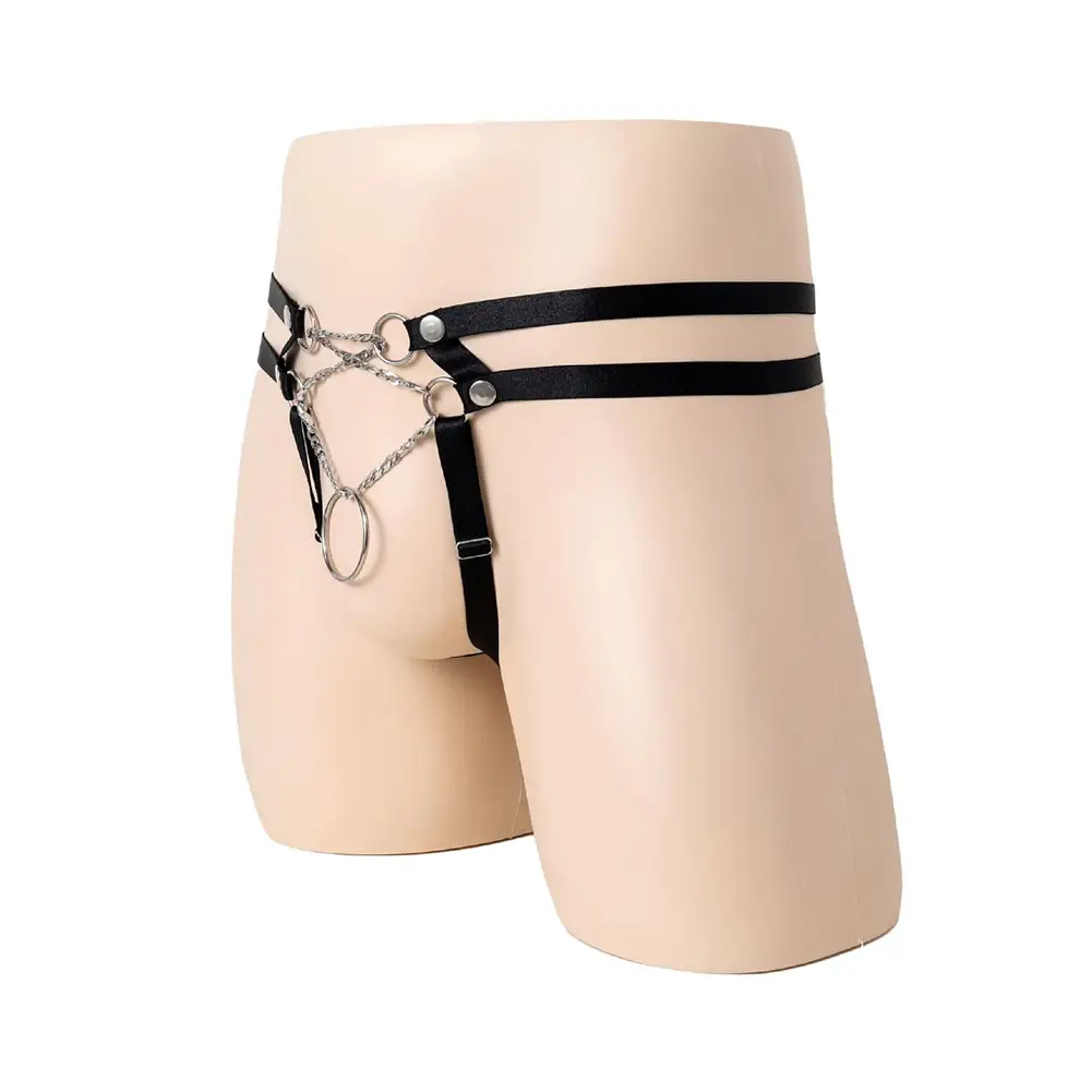บุรุษเซ็กซี่ Cockring G-Strings เซ็กซี่ Toy Mens O-แหวนชุดชั้นในสำหรับ Hot Man ต่ำเอว Jockstrap ชุดชั้นในเกย์ sissy Pouch Underpants