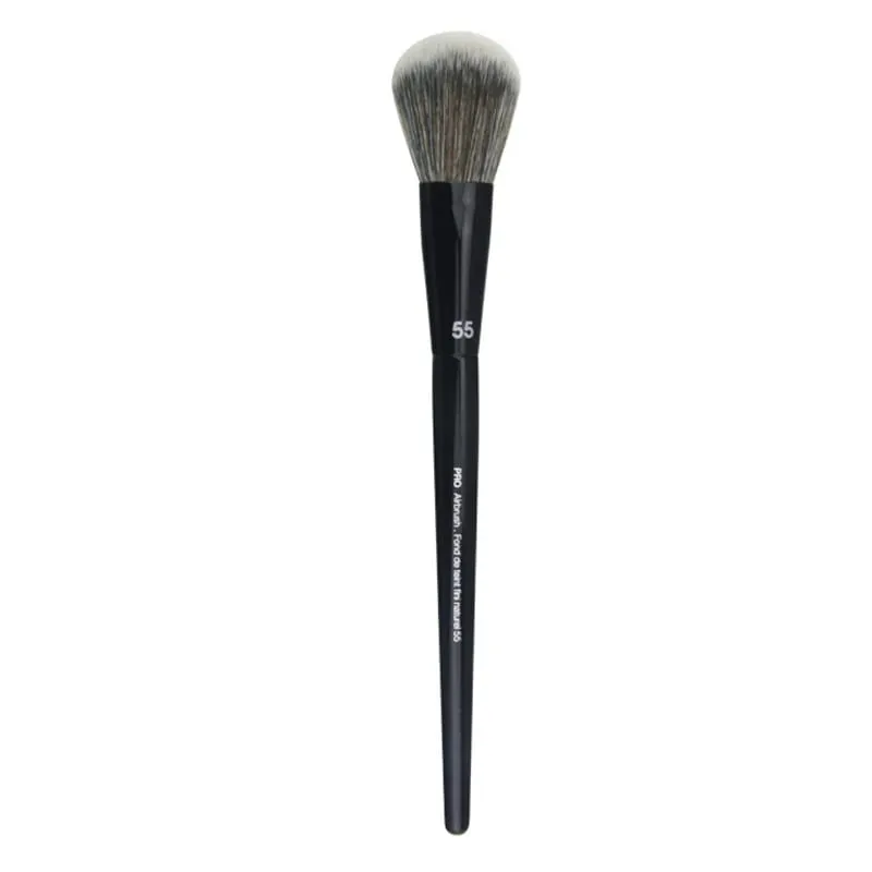 1 Buah Alat Kuas Eye Shadow Kontur Bedak Foundation Miring Riasan Ultra Lembut Blender Meruncing Highlight Eye Brow Shadow
