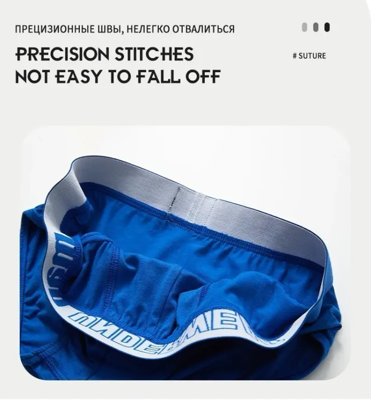 1pc/nova calcinha masculina sexy cuecas masculinas cuecas jockstrap confortável deslizamento cuecas de algodão respirável cuecas masculinas