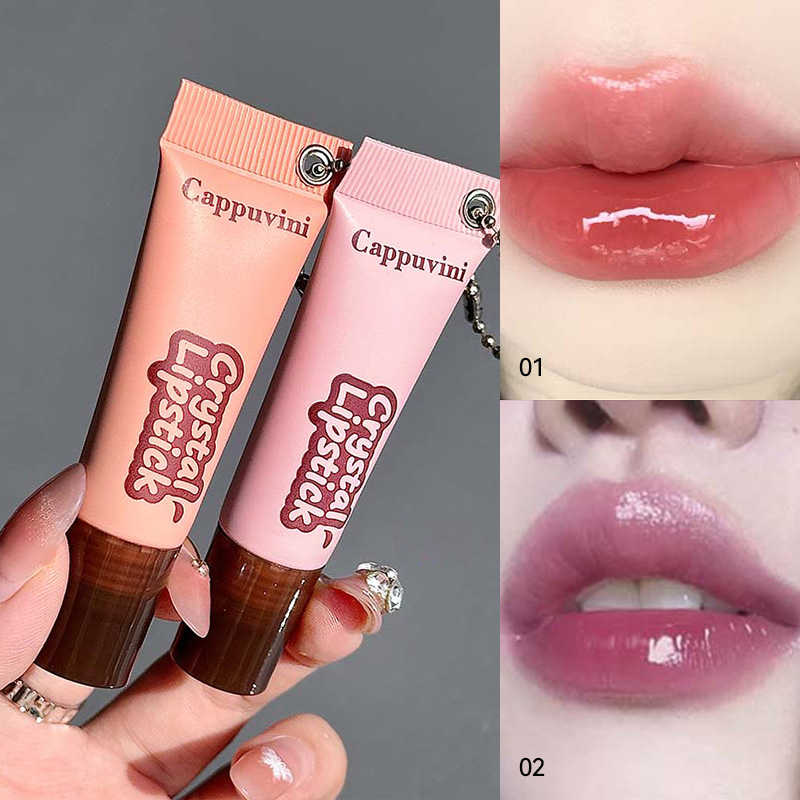 Cappuvini Caramel Shine Lip Gloss - Ελαφρύ μακράς διαρκείας & ενυδατικό με φυσικά συστατικά για λαμπερό φινίρισμα
