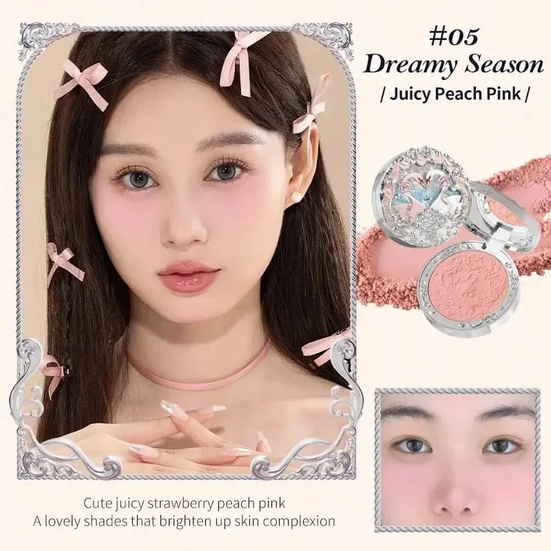 Flower Knows Makeup Kit Full Professional Makeup Gift Set Mermaid Eyeshadow Angel Highlight Swan Lipstick 5 τεμαχίων