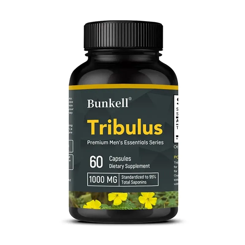 Tribulus Terrestris Capsules - Pinapalakas ang Enerhiya Pinapabuti ang Mood Pinapahusay ang Endurance at Athletic Performance - 120 Capsules