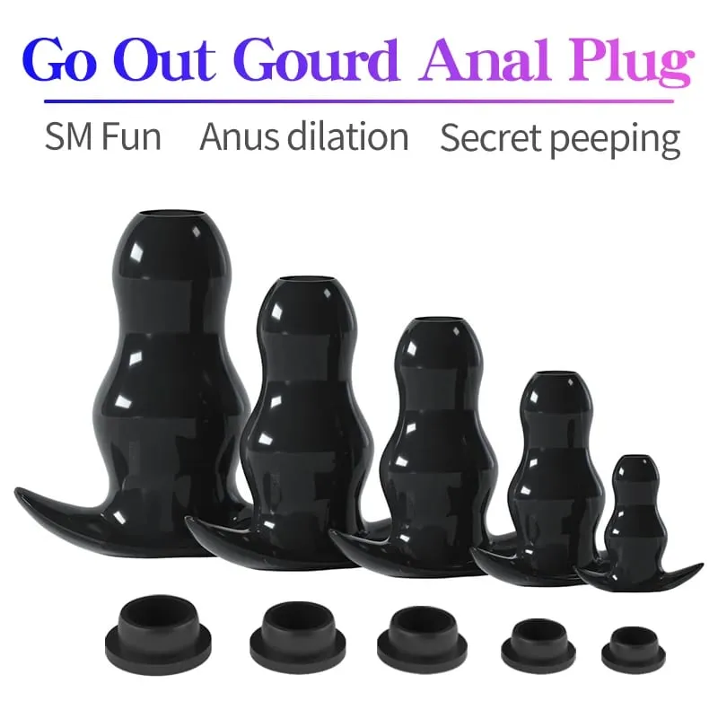 5 méretű üreges anális dugó/tágító/dildo Soft Speculum prosztata masszírozó fenékdugó készlet intim/beöntés szexjátékok nőknek férfiaknak melegek
