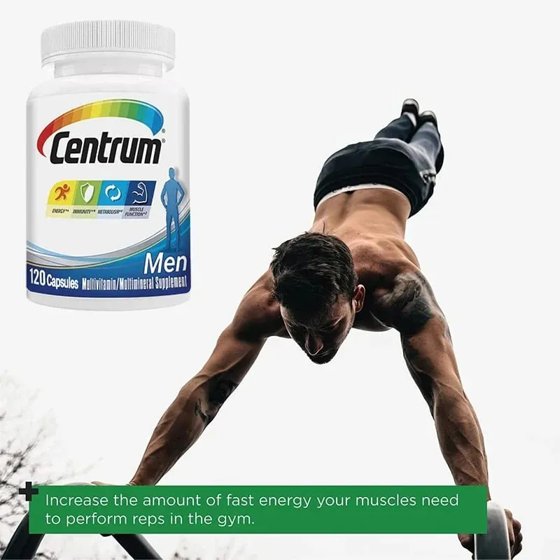 Suplemen Multivitamin dan Mineral Pendukung Energi Sistem Kekebalan Massa Otot Antioksidan dan Suplemen Nutrisi