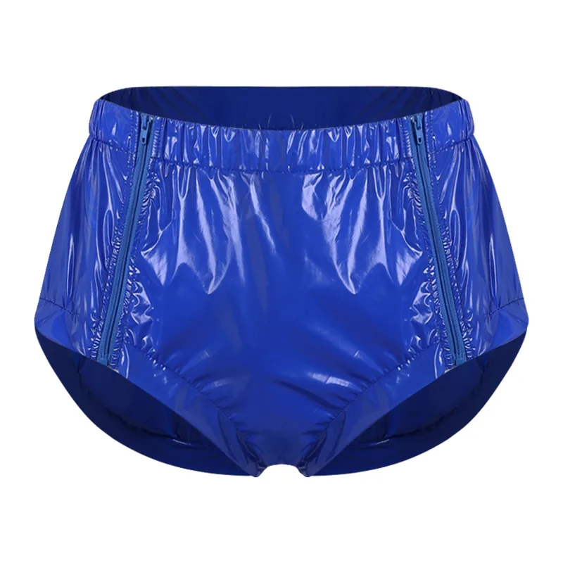 Men Waterproof Diaper Cover Elderly Bedridden Leak-proof Incontinence Briefs Tear-away Washable Adaptive Underwear Swimwear
