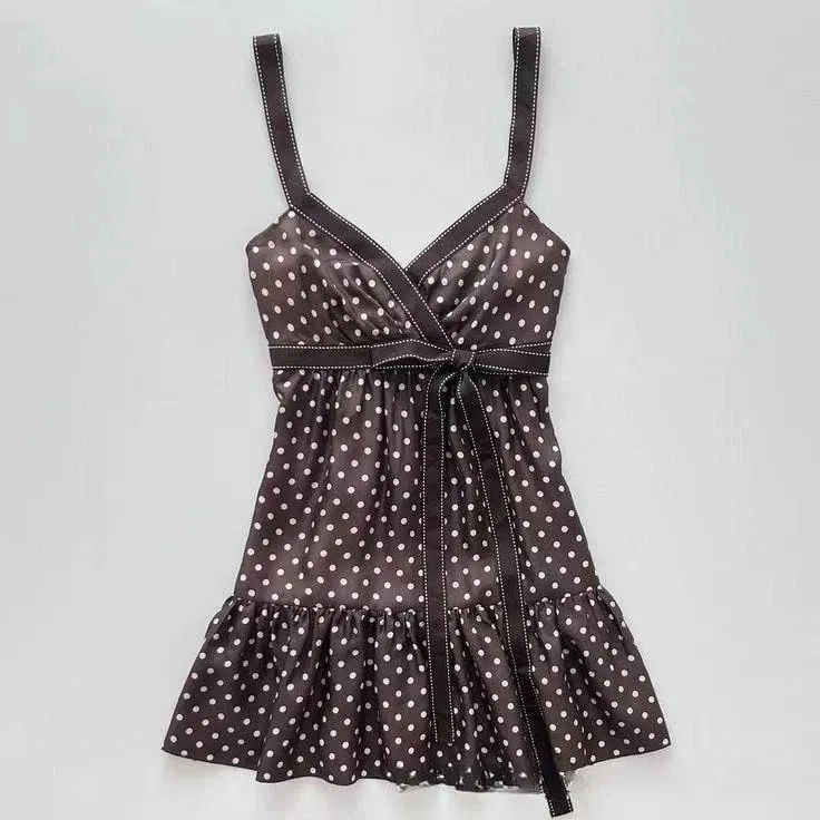 Szexi Sling Y2K Solid Fashion Tank Goth Solid Karcsú, hát nélküli női Punk Crop Vintage Coquette Harajuku 2000-es évek Esztétikus felső