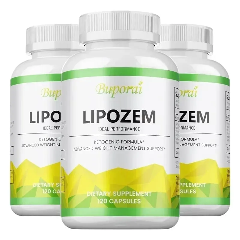 Lipozem Supplement - Ang mga Capsule sa Pagbaba ng Timbang ay Nagpapalakas ng Metabolismo Nagtataas ng Enerhiya at Kinokontrol ang AppetiteSupplements