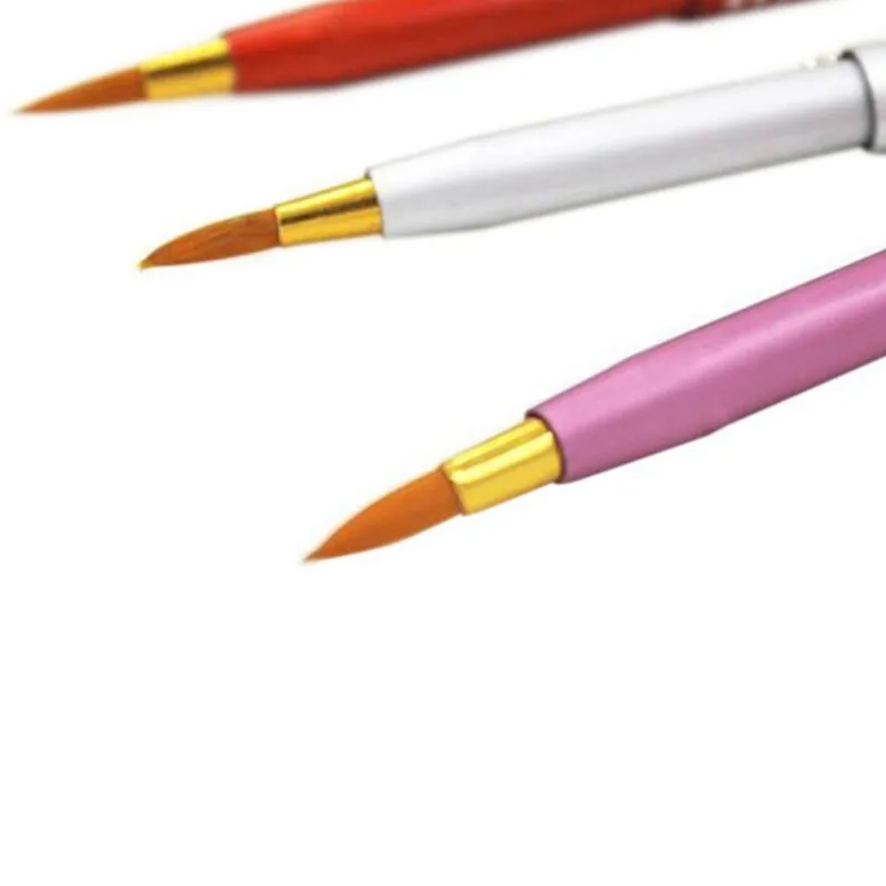 Retractable Portable Makeup Lip Brushes Cosmetic Eyeshadow Brush na may Cap Women Makeup Tools