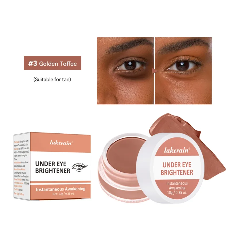 Lakerain Under Eye Brightener Concealer Cream Hydrating Brightener Concealing Highlighting Κάλυψη Διόρθωση Χρώματος Καλλυντικά