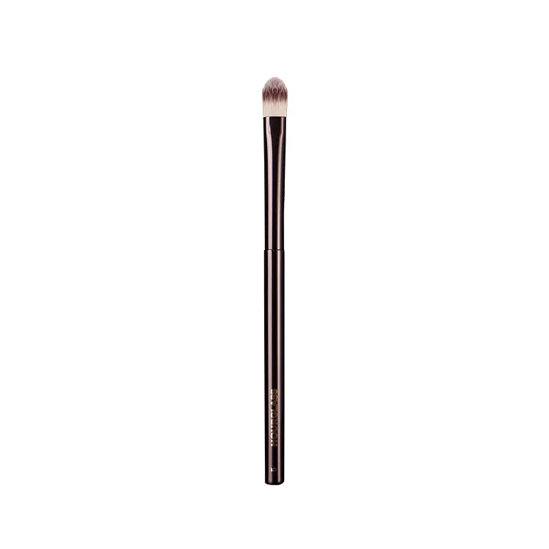 1 Buah #5 Kuas Makeup Concealer Kuas Make Up Eyeshadow Detail Hidung Alat Kosmetik Profesional Indah Pegangan Logam dengan Kotak