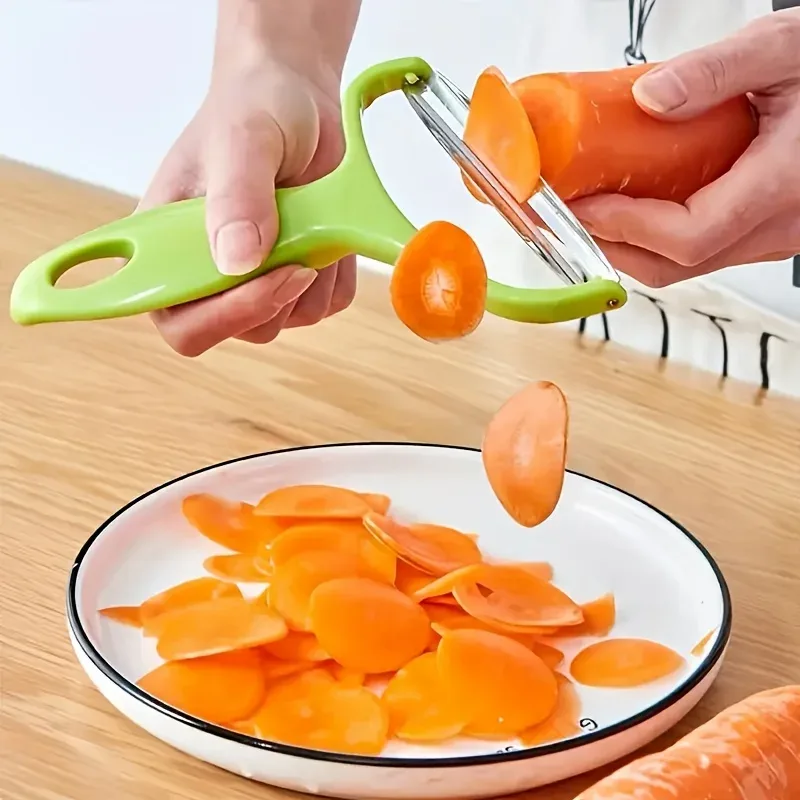 1pc Multifunctionele Grote Koolversnipperaar en Snijmachine - Voedselveilige Groentesnijder Geschikt voor Sla met Brede Schiller