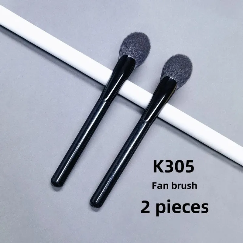 Fan Makeup Brush Highlighter Face Shadow Mga Buhok ng Kambing Blush Powder Make Up Brushes Pro Essential Cosmetic Tools