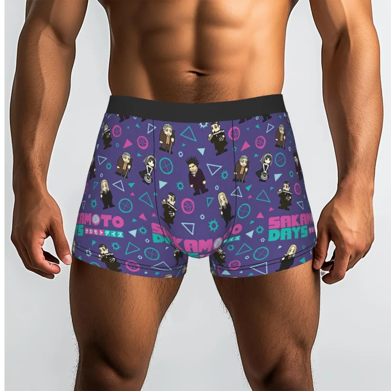 Taro Sakamoto S-Sakamotos D-Dayss Boxer Shorts For Homme 3D Print Shin Asakura Nagumo Underwear Panties Briefs Soft Underpants