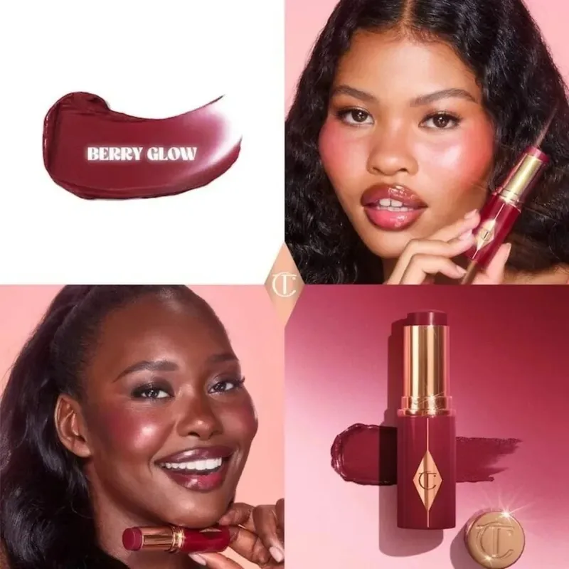 Charlotte Tilbury Setting Powder Compact Lip Gloss Foundation Two-tone Blush Eyeshadow Palette Lightweight Delicate Long-lasting — image 5