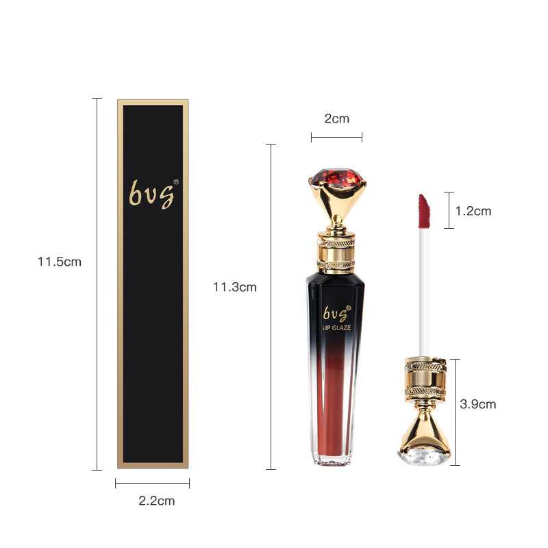 Lip Gloss Durable Moisturizing Αδιάβροχο που δεν ξεθωριάζει Αντικολλητικό Cup Color Ανθεκτικό Velvet Matte Lip Gloss Καλλυντικά για γυναίκες