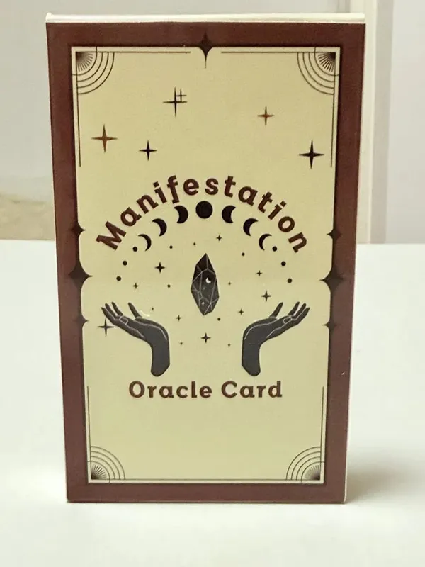 Manifestation oracle card 33 deck 10*6,3cm Αγγλική έκδοση Ταρώ Επιτραπέζια παιχνίδια Through The Deck