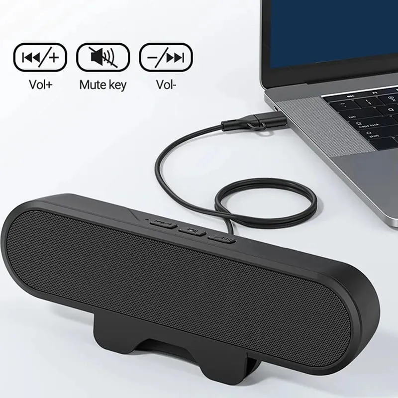 Μίνι Soundbar Κλιπ ηχείων Φορητό USB ενσύρματο υπολογιστή Τηλεόραση Υπολογιστής Υπολογιστής Υπολογιστής Υπολογιστής Υπολογιστής Υπολογιστής Υπογούφερ Sound Box Music Caixa De Som Bocina Coluna